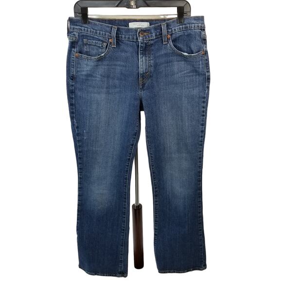 Levi's 515 Boot Cut Vintage Denim Blue Jeans Flap Pockets Very EUC  12 Medium - Picture 1 of 4